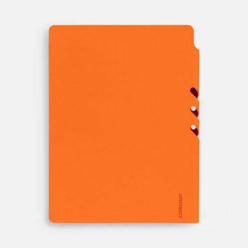 Ежедневник Flexpen Shall, недатированный, оранжевый фото 6