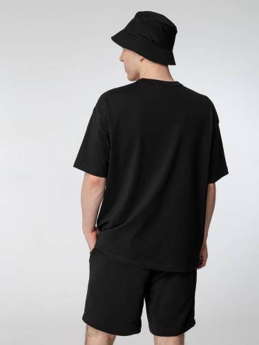 Футболка оверсайз мужская Boxy Men, темно-серая (графит) фото 7