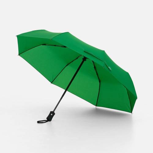 Зонт складной Monsoon, зеленый фото 2 Зонт складной Monsoon, зеленый фото 2