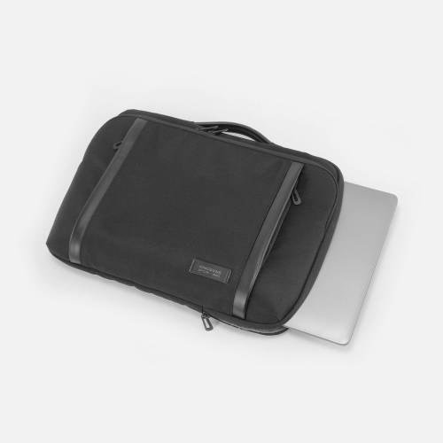 Сумка для ноутбука Crosshub, черная фото 8 Сумка для ноутбука Crosshub, черная фото 8
