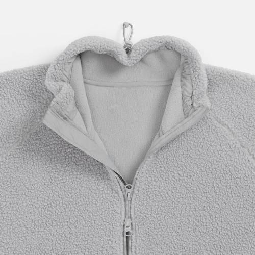 Куртка унисекс Oblako 2.0, светло-серая фото 4