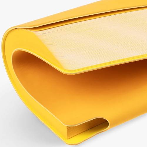 Ежедневник Flexpen Shall, недатированный, желтый фото 8