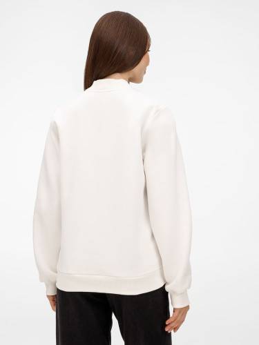 Бомбер унисекс Estado, молочно-белый фото 10