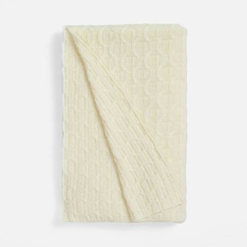 Плед Braidera, белый (молочный) фото 2