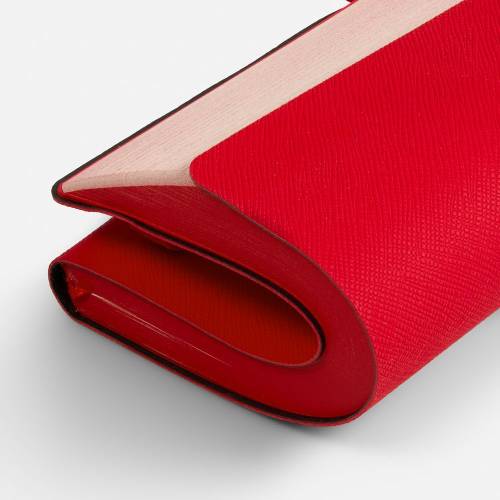 Ежедневник Peel Flex, недатированный, красный фото 6
