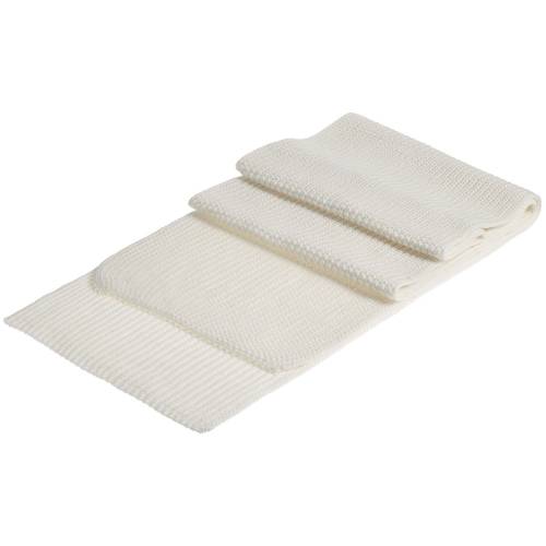 Шарф Nordkyn, белый (молочный) фото 3