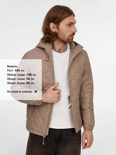 Куртка унисекс Tarnaby, бежевая фото 10