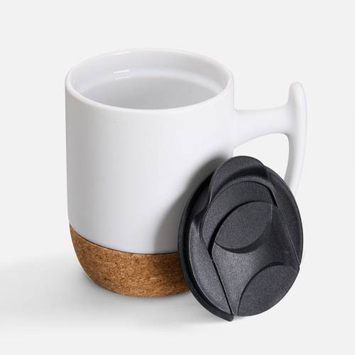 Кружка Corky Grip, белая фото 3