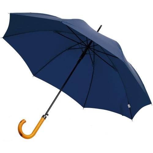 Зонт-трость LockWood, темно-синий фото 2