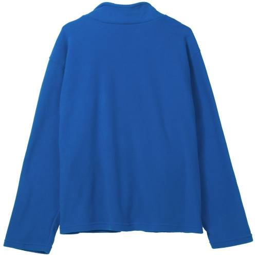 Куртка флисовая унисекс Manakin, ярко-синяя фото 3