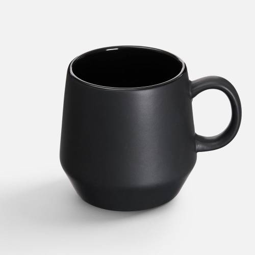 Кружка Tubbi, черная фото 2