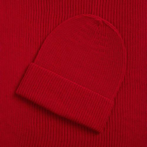 Шапка Nobilis Mono, красная фото 4 Шапка Nobilis Mono, красная фото 4