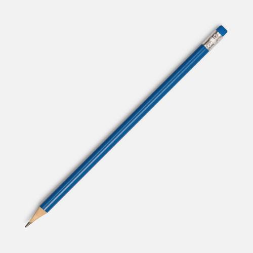 Карандаш простой Hand Friend с ластиком, синий фото 2 Карандаш простой Hand Friend с ластиком, синий фото 2