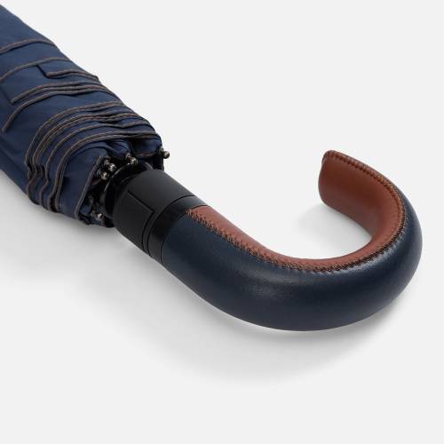 Складной зонт Palermo, темно-синий фото 7