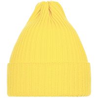 Шапка Yong, светло-желтая