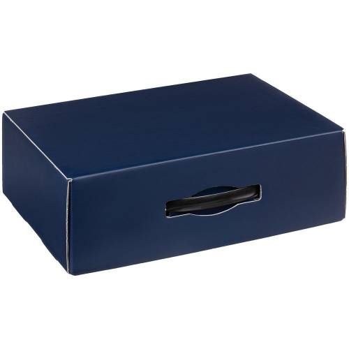 Коробка Matter Light, синяя, с черной ручкой фото 2