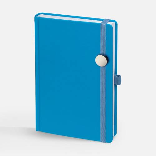 Ежедневник Favor Metal, недатированный, голубой фото 2