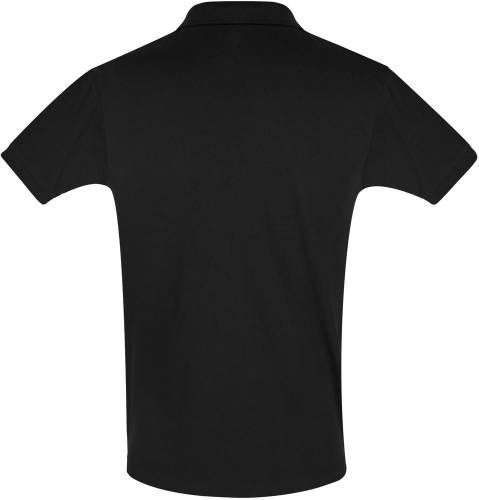 Рубашка поло мужская Perfect Men 180 черная фото 3