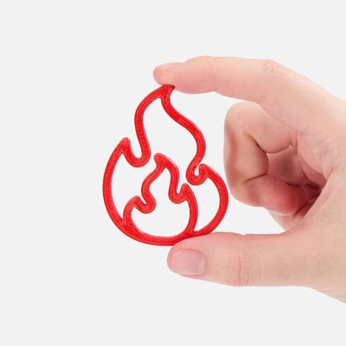 Подвеска Industry, 3D-печать на заказ, огонь фото 5