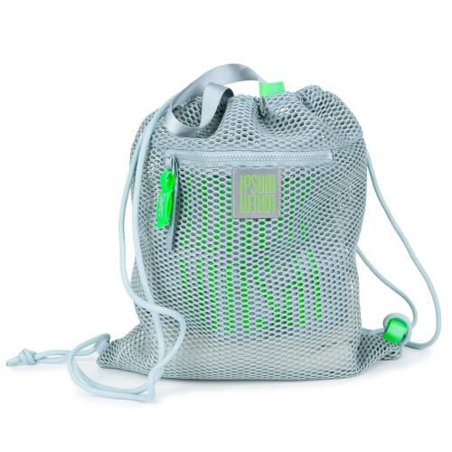 Рюкзак-мешок Verkko, серо-голубой фото 14