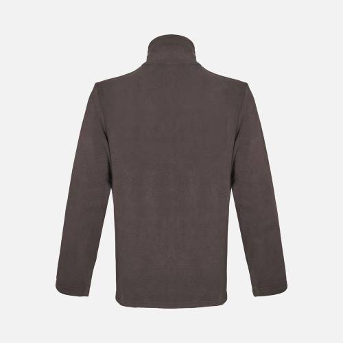 Куртка флисовая унисекс Nitro, коричневая фото 3