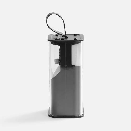 Bluetooth-колонка с подсветкой Groove, серая фото 5