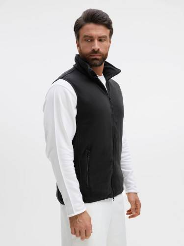 Жилет флисовый унисекс Ben Mac, черный фото 7