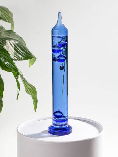 Термометр стеклянный «Галилео», голубой фото 8