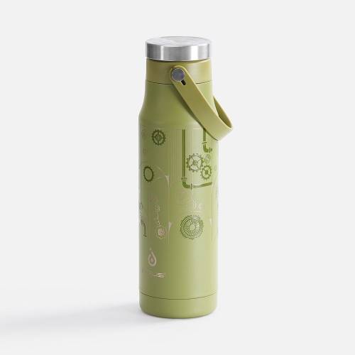 Термобутылка Tateyama, зеленая фото 16