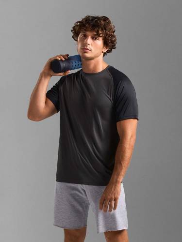 Футболка спортивная унисекс Vortex, белая фото 7 Футболка спортивная унисекс Vortex, белая фото 7