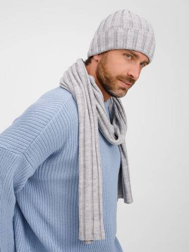 Шапка Metelitsa, серебристо-серый меланж фото 8 Шапка Metelitsa, серебристо-серый меланж фото 8