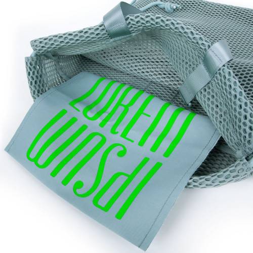 Рюкзак-мешок Verkko, серо-голубой фото 16