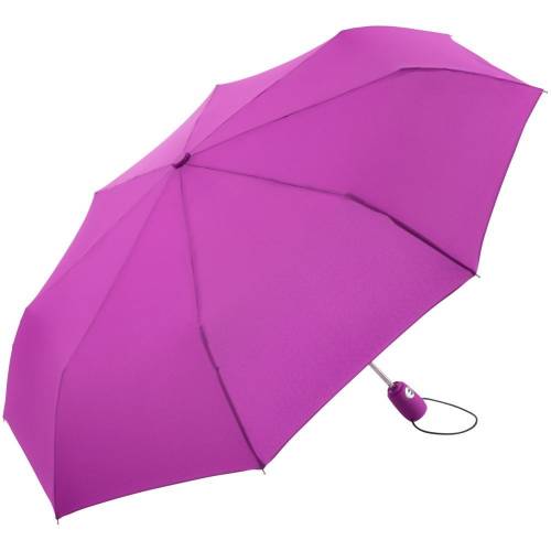 Зонт складной AOC, ярко-розовый фото 2