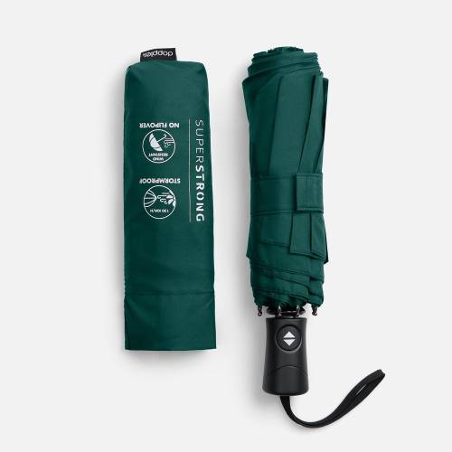 Складной зонт Fiber Magic Superstrong, зеленый фото 8