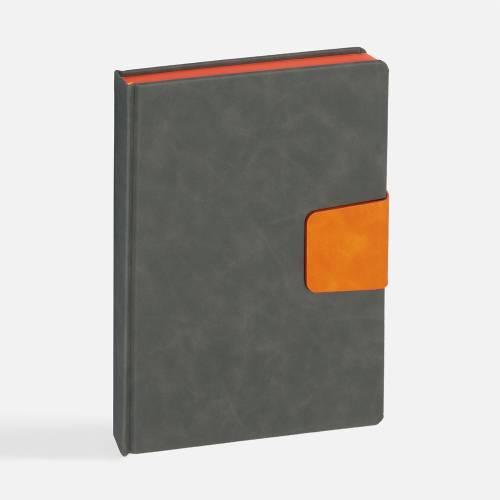 Ежедневник Grande Strap на заказ, датированный, серый фото 4