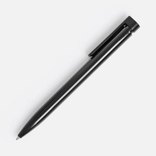 Ручка шариковая Liberty Polished, черная фото 3
