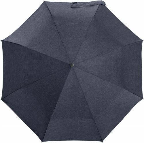Складной зонт rainVestment, темно-синий меланж фото 3