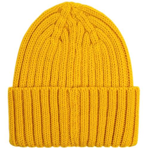 Шапка Uni, желтая фото 3 Шапка Uni, желтая фото 3