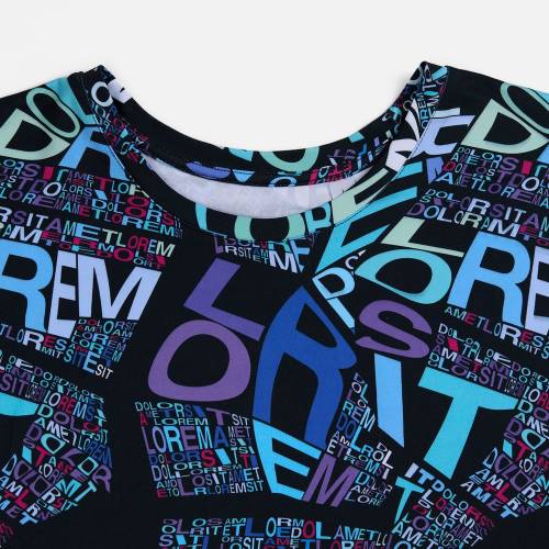 Футболка унисекс Senti с полной запечаткой на заказ фото 5