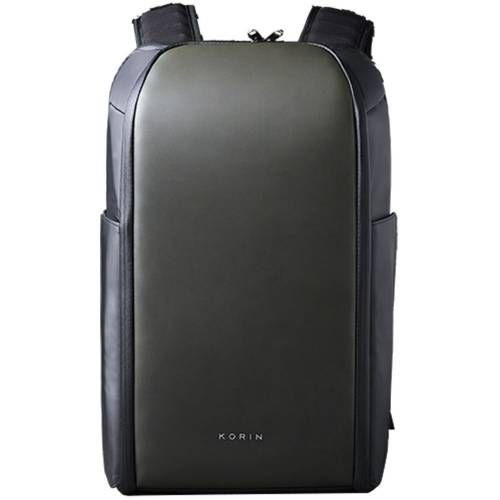 Рюкзак FlipPack, черный с зеленым фото 2