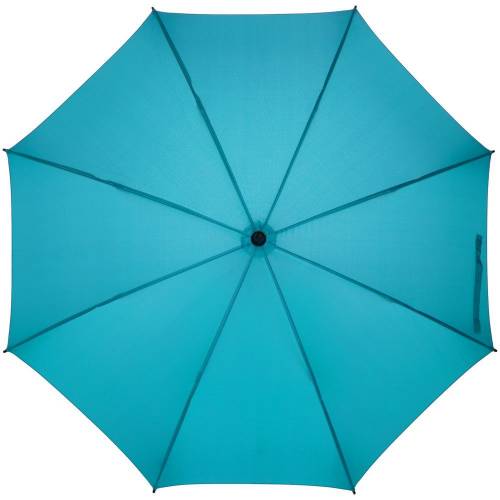 Зонт-трость Undercolor с цветными спицами, бирюзовый фото 3