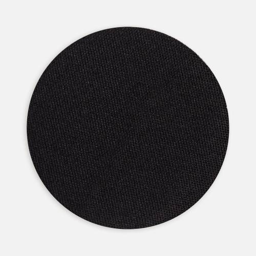 Наклейка тканевая Lunga Round, M, черная фото 2