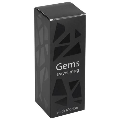 Термостакан Gems Black Morion, черный морион фото 7