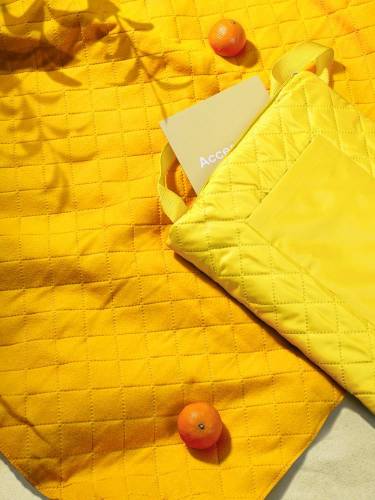 Плед для пикника Soft & Dry, желтый фото 8