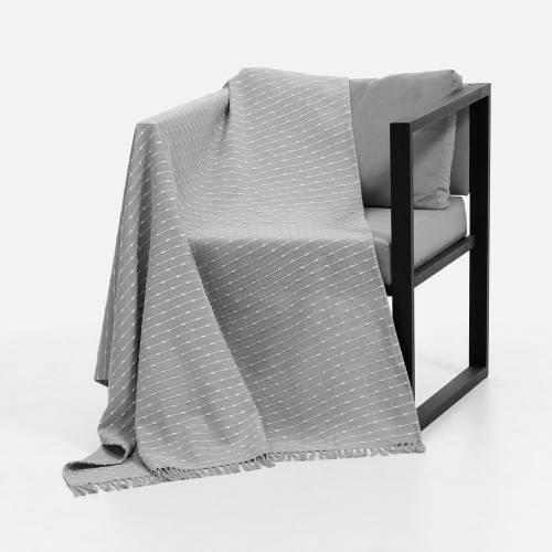 Плед Shimla, серый фото 6 Плед Shimla, серый фото 6