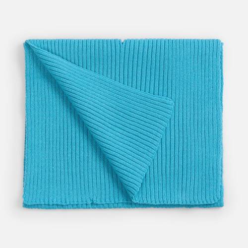 Шарф Yong, ярко-голубой фото 2