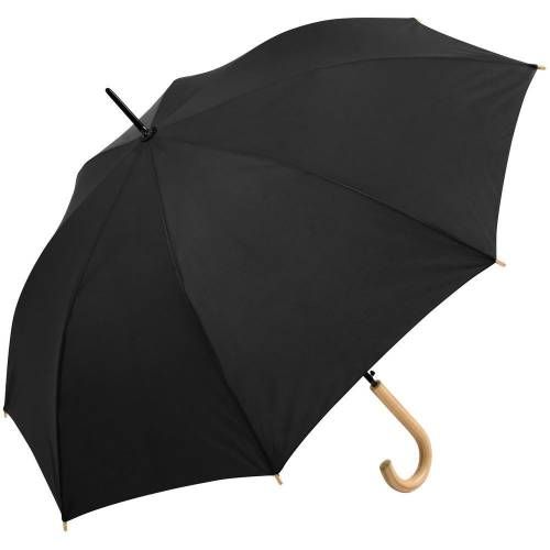 Зонт-трость OkoBrella, черный фото 2