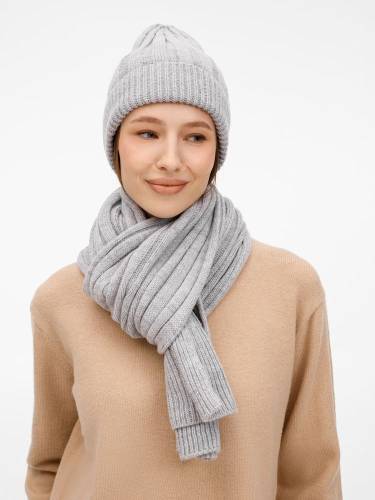 Шапка Bellish, светло-серый меланж фото 9 Шапка Bellish, светло-серый меланж фото 9