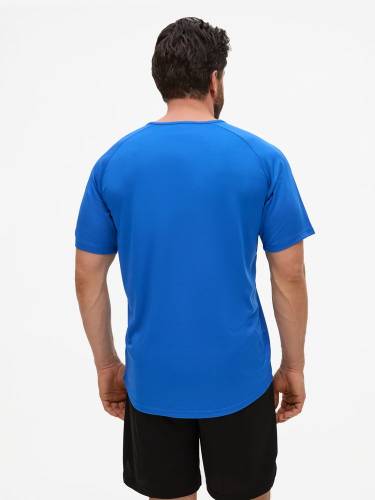 Футболка унисекс Sporty 140, ярко-синяя фото 6
