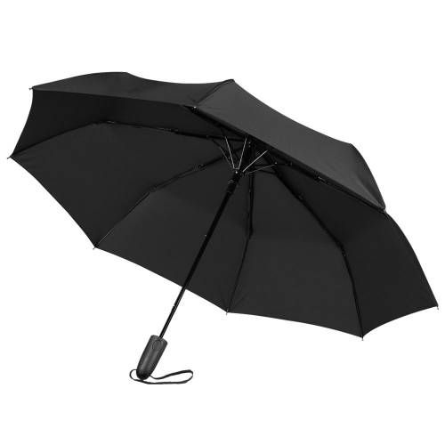 Складной зонт Magic с проявляющимся рисунком, черный фото 4